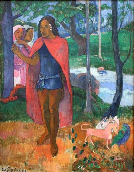 Paul Gauguin The Wizard of Hiva Oa